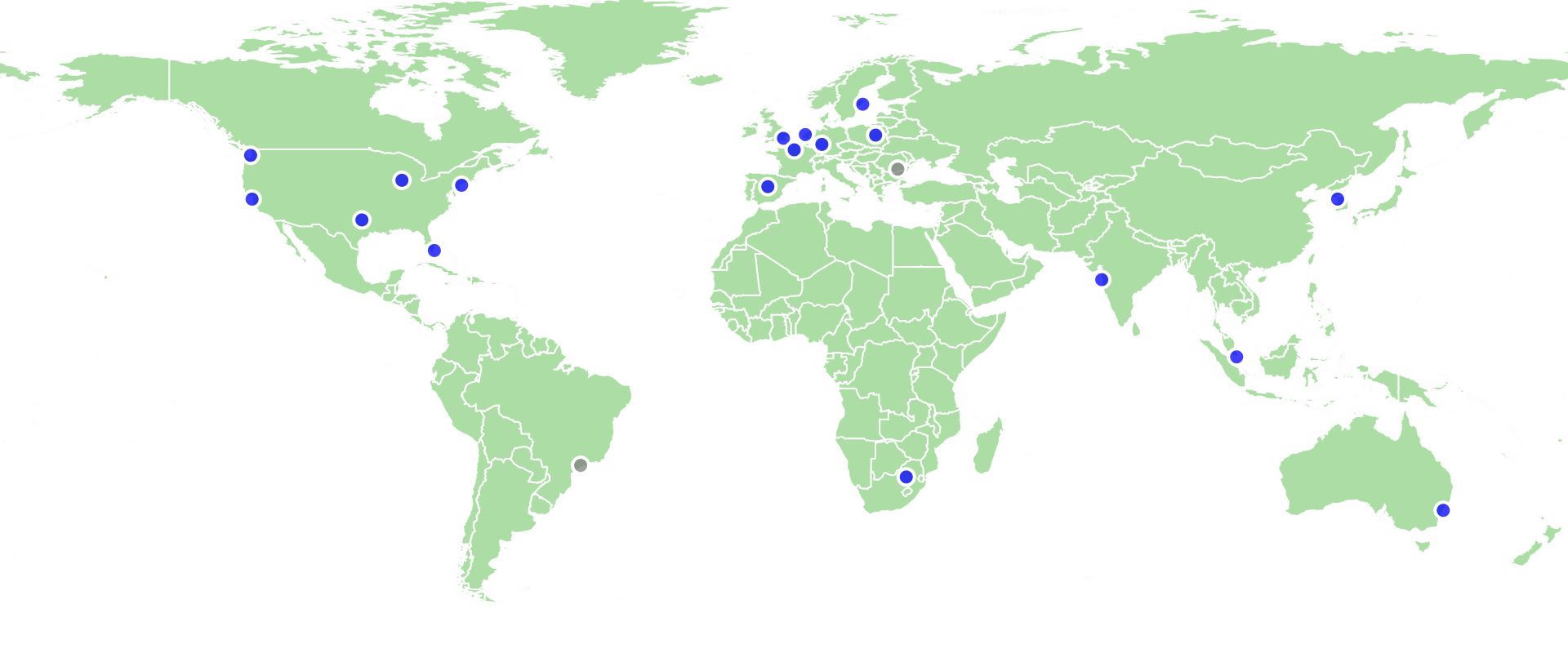 Anycast Network Map